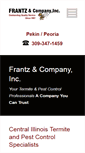 Mobile Screenshot of frantzpestcontrol.com